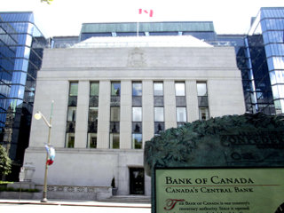 Le siège social de la Banque du Canada à Ottawa