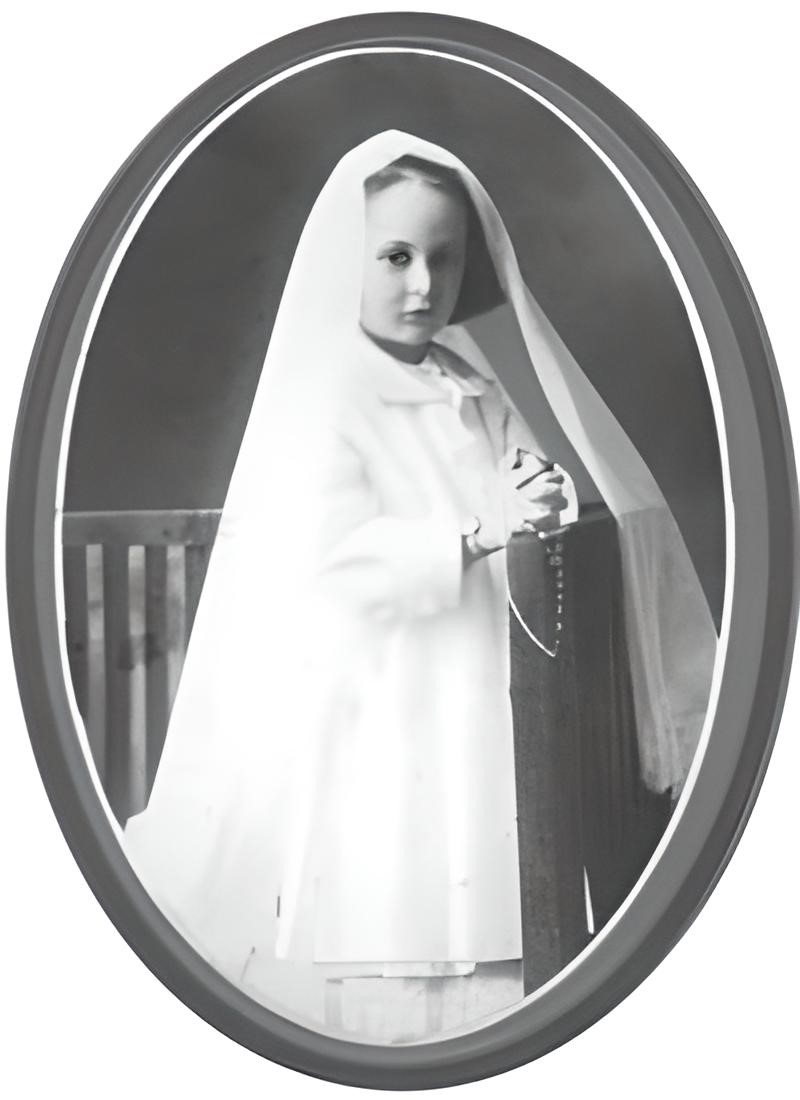 A sa première communion