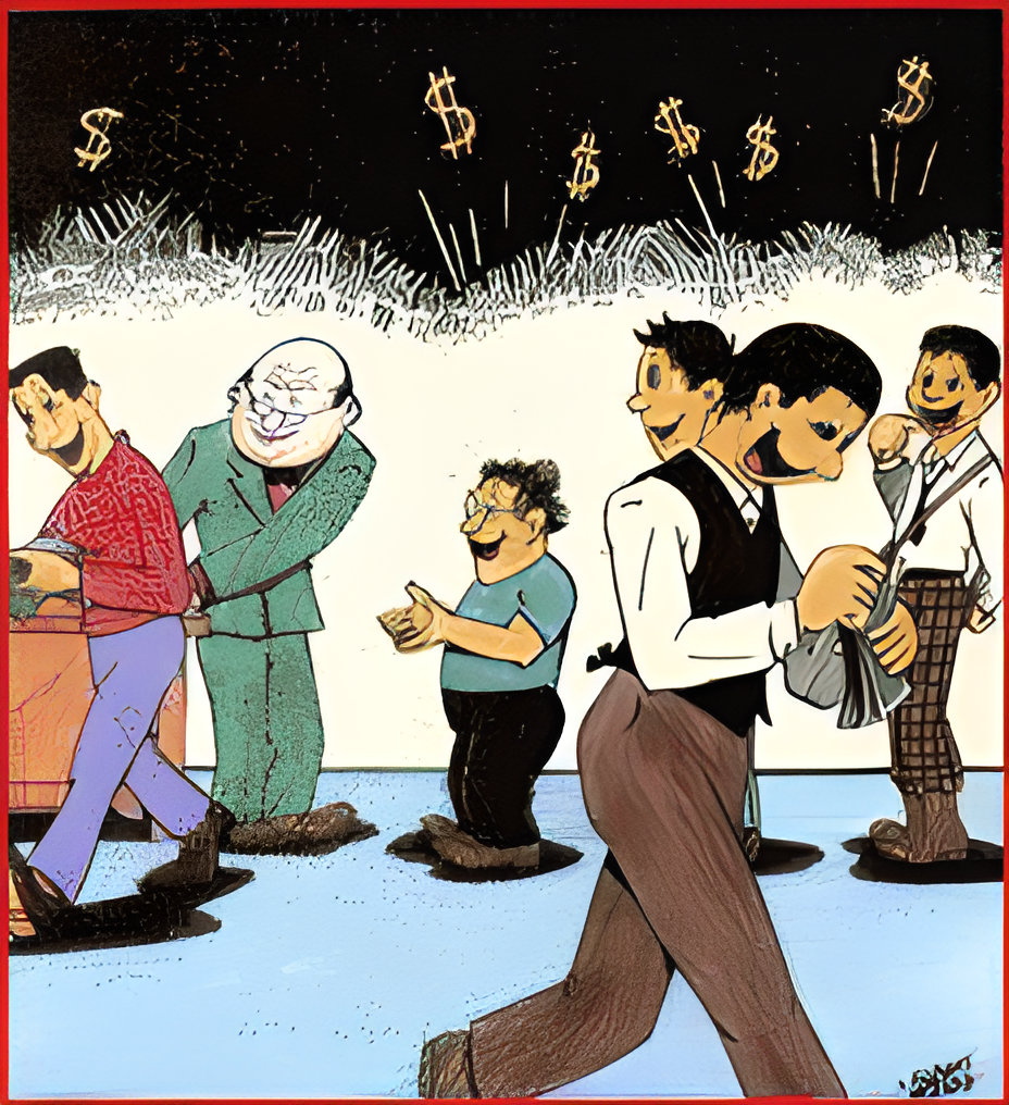 A qui l'argent frais fait?