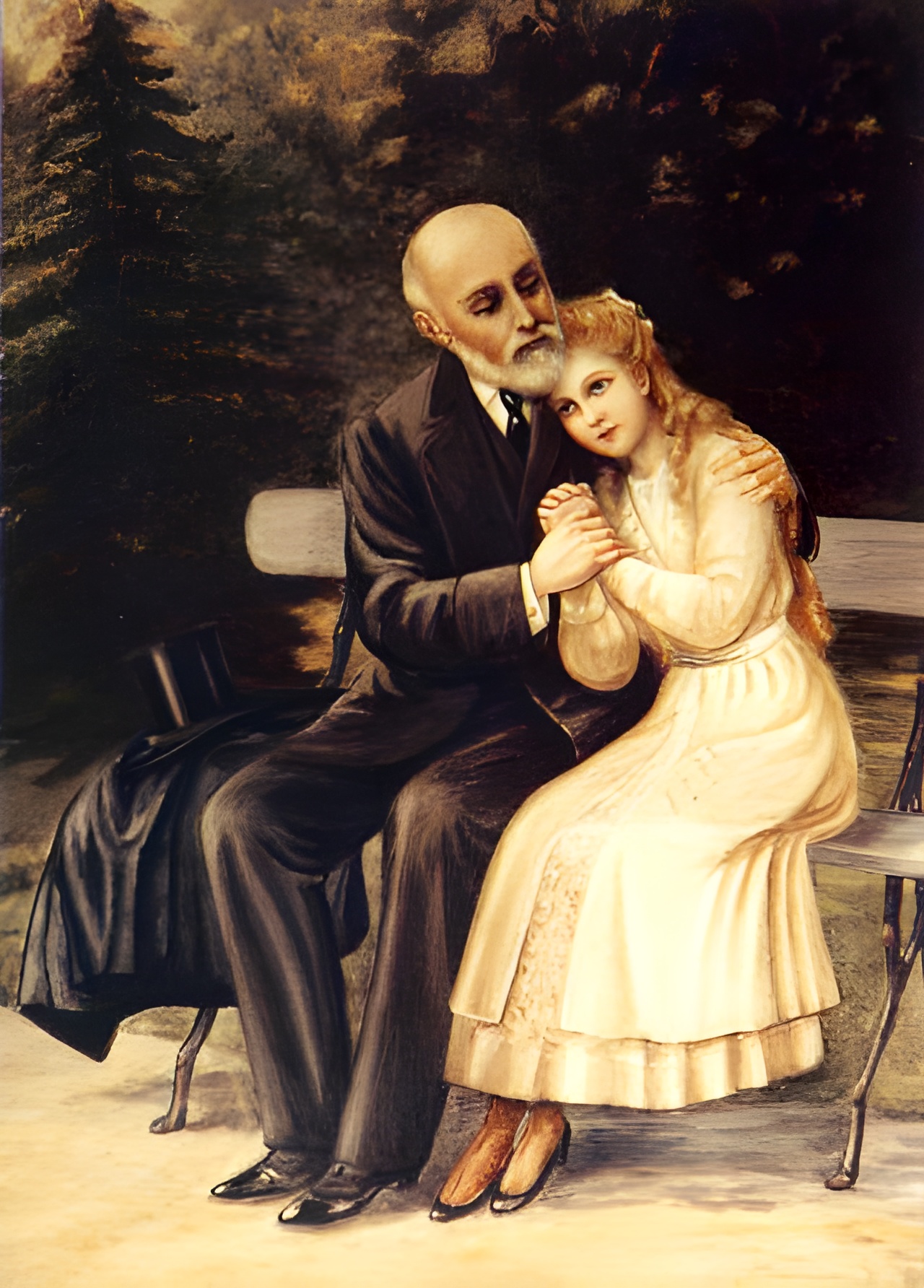 Thérèse demande à som père la permission d’entrer au Carmel