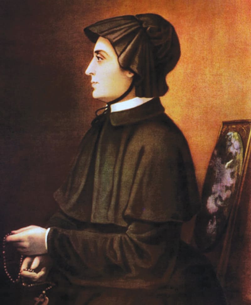 Portrait d’Élisabeth Anne Seton