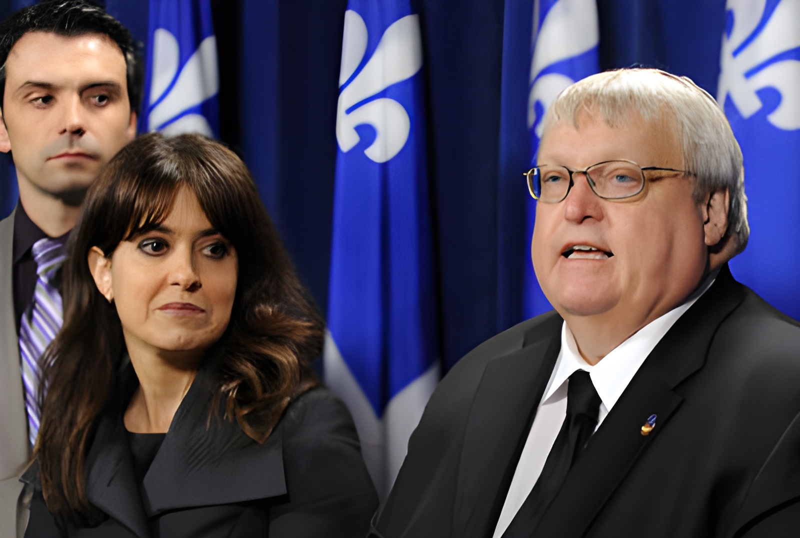 Véronique Hivon et Gaétan Barrette