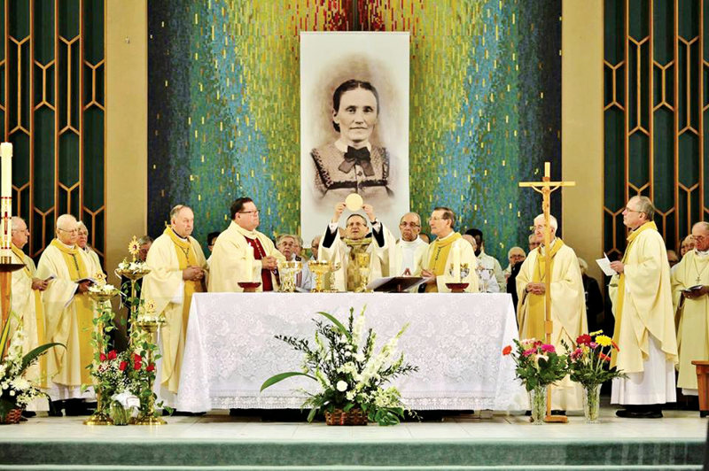 Messe de béatification d'Elisabeth Turgeon